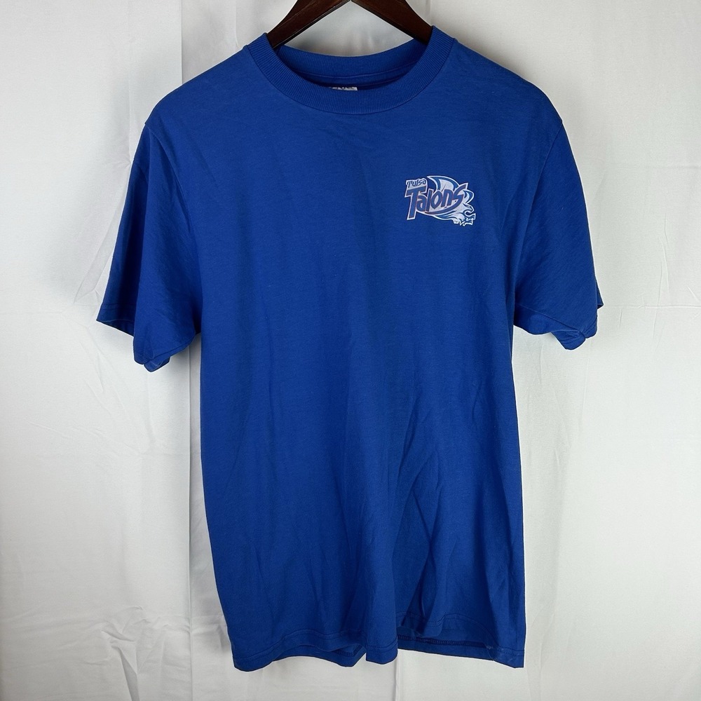 Tulsa Talons Football‎ Arena League T-Shirt Men's Medium Blue Defunct Team AF2